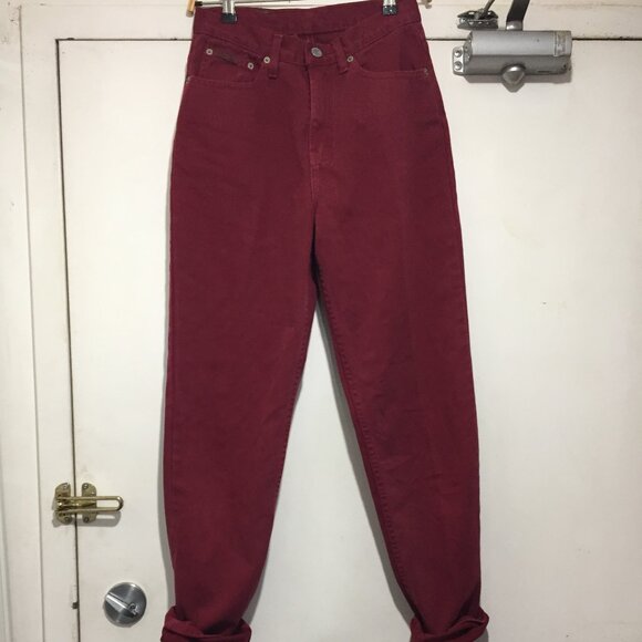 VINTAGE CALVIN KLEIN JEANS HIGH RISE JEANS SIZE 6 - Picture 9 of 12